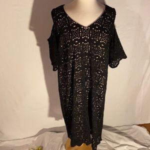 NWOT crochet style dress size 18w